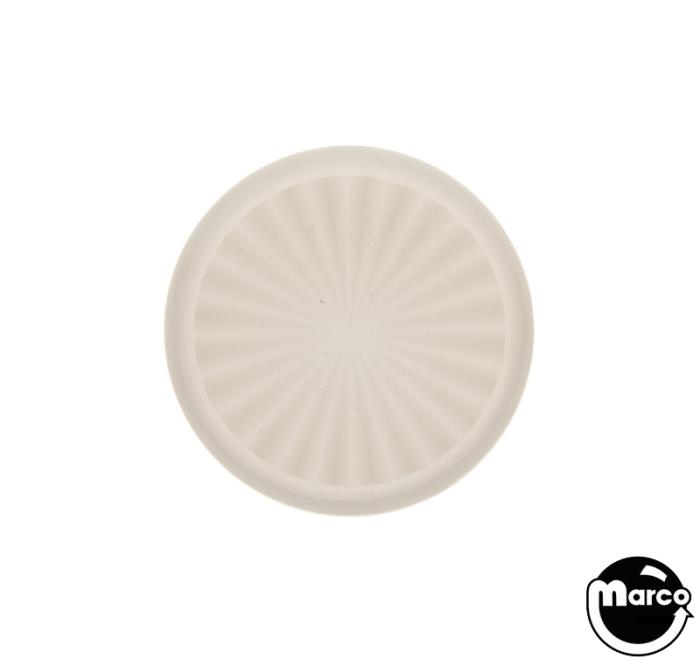 Playfield insert 1-3/16 inch round white starburst