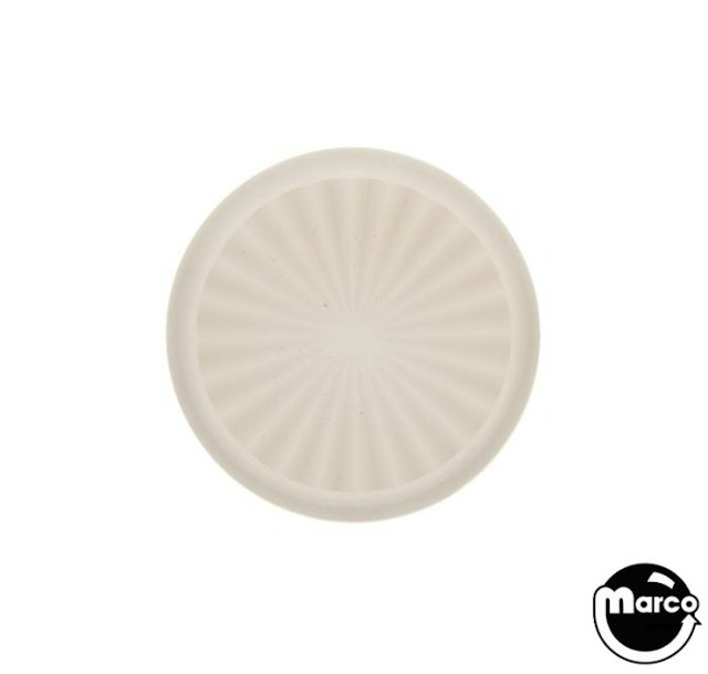 Playfield insert 1-3/16 inch round white starburst