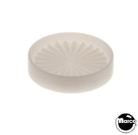 Playfield insert 1-3/16 inch round white starburst
