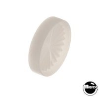 Playfield insert 1-3/16 inch round white starburst
