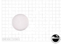 Playfield insert 1-3/16 inch round white starburst
