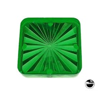 Playfield insert 1" square Green star