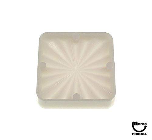 Playfield insert 1 inch square White star