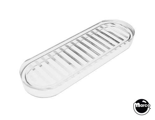 Playfield insert 2-5/16" oval Clear