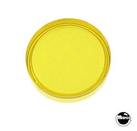Playfield insert 3/4" round Yellow trans