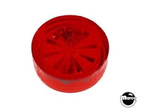 Playfield insert 5/8" round Red star