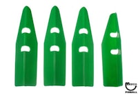 Cabinet Shields 4 piece set - GREEN