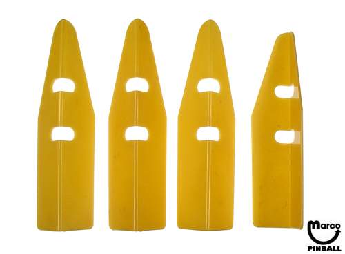 Cabinet Shields 4 piece set - gold