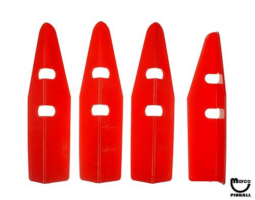 Cabinet Shields 4 piece set RED 545-6118-02