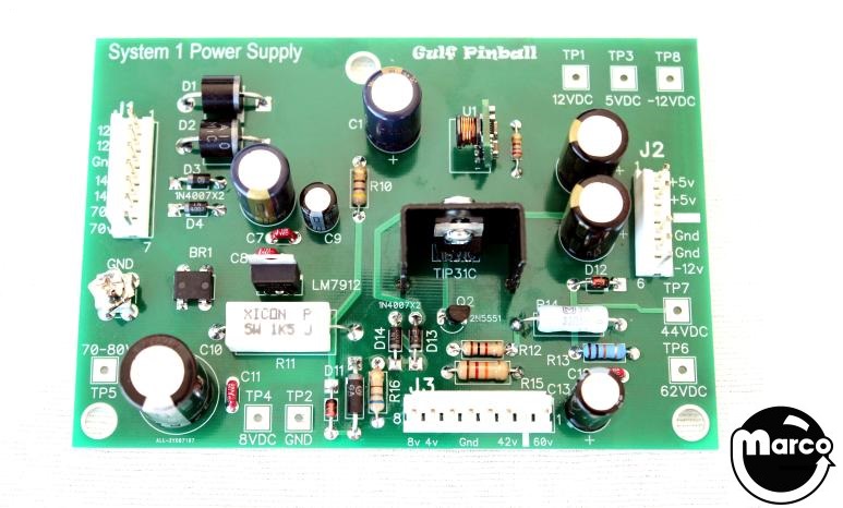 PJ-B-18396 - Power supply Gottlieb® System 1 B-18396 - Marco