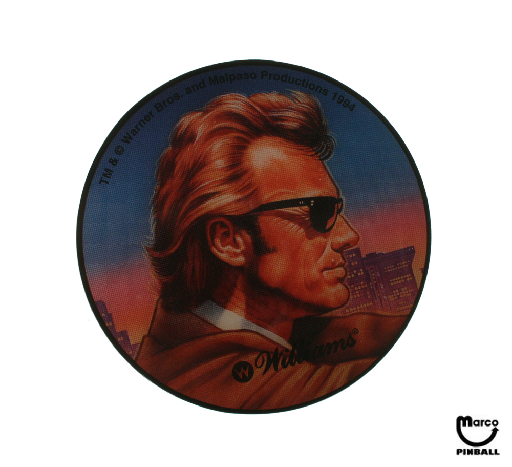 DIRTY HARRY (Williams) Promo coaster