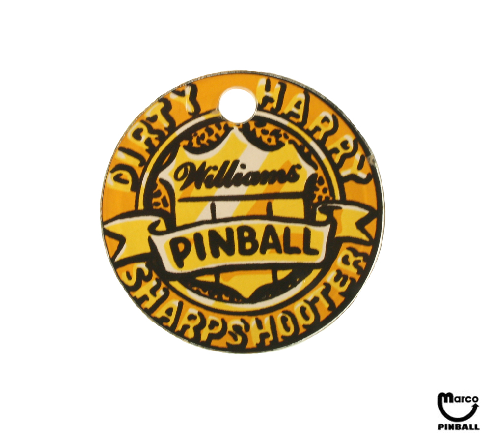 DIRTY HARRY (Williams) Key fob Sharpshooter