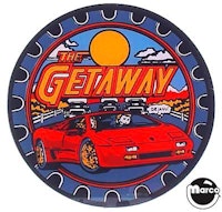 GETAWAY (Williams) Promo coaster
