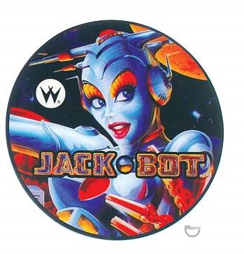 JACKBOT (Williams) Promo coaster