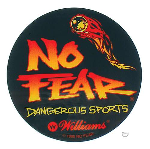 NO FEAR (Williams) Promo coaster
