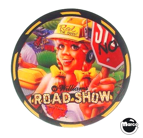 ROAD SHOW (Williams) Promo coaster