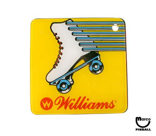 ROLLERGAMES (Williams) Promo coaster