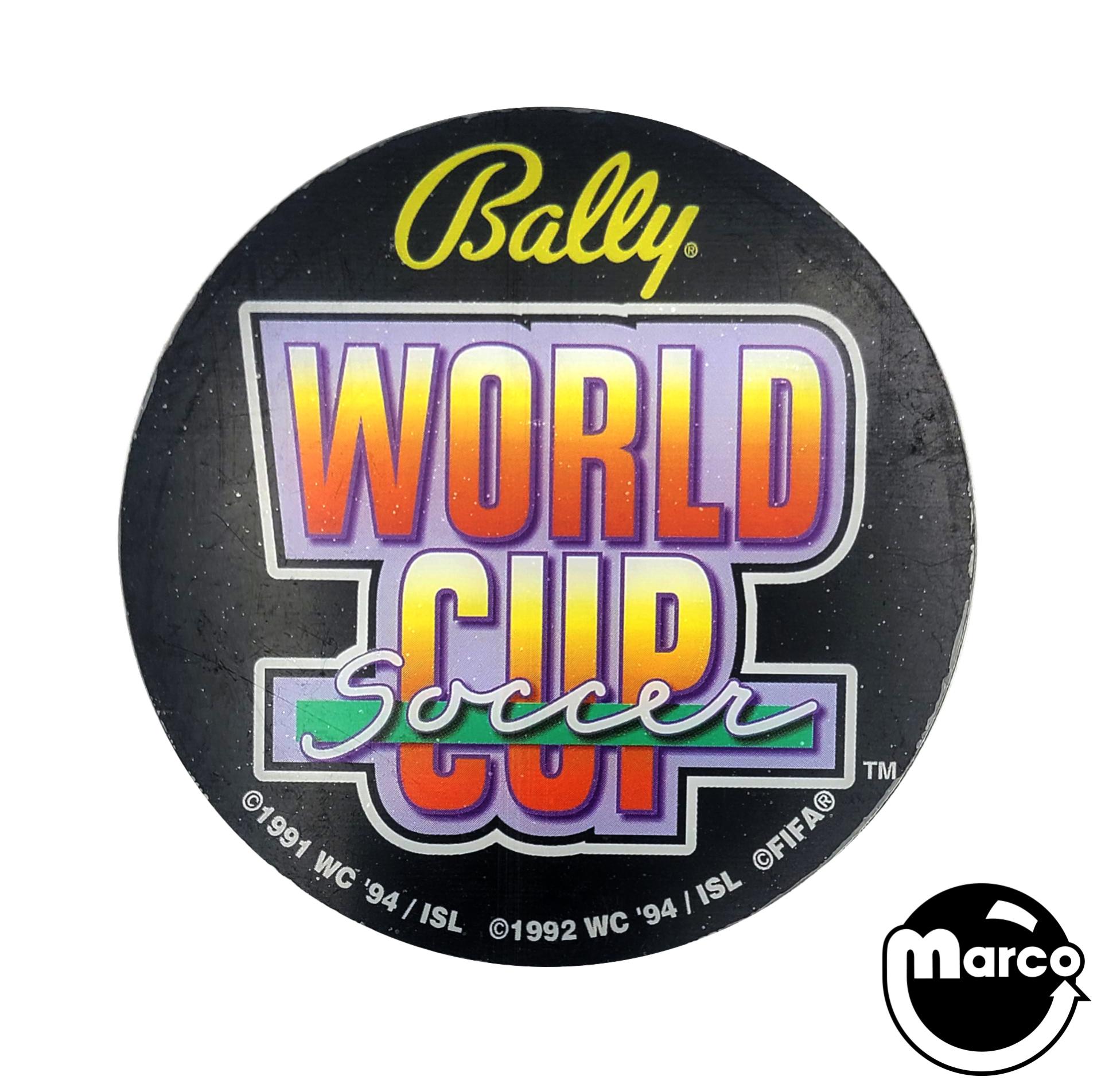 WORLD CUP SOCCER (Bally) Promo coaster