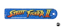 STREET FIGHTER II (Gottlieb) Key fob