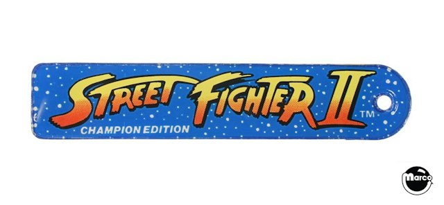STREET FIGHTER II (Gottlieb) Key fob