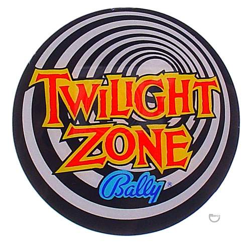TWILIGHT ZONE (Bally) Promo coaster