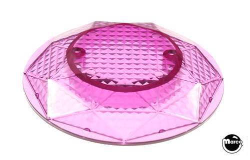Pop bumper cap - purple transparent