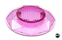Pop bumper cap - purple transparent