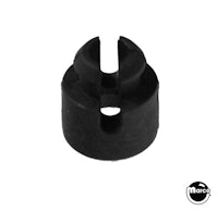Spacer - black plastic No.8 x 1/2 inch