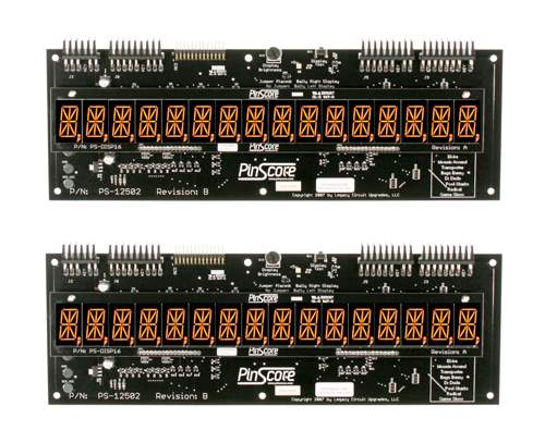 PINSCORE Display System Williams 11B & C