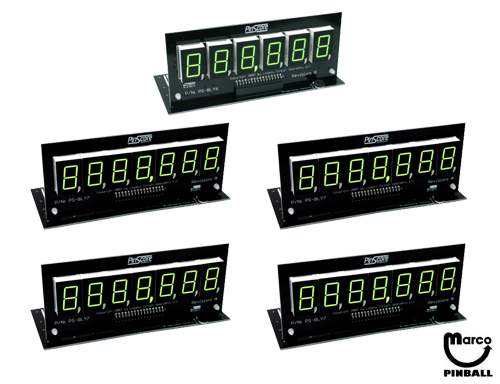 PINSCORE Display PS-2518 Set B-GREEN