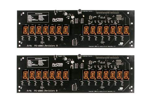 [SET] PINSCORE Display set (2) Bally 6803