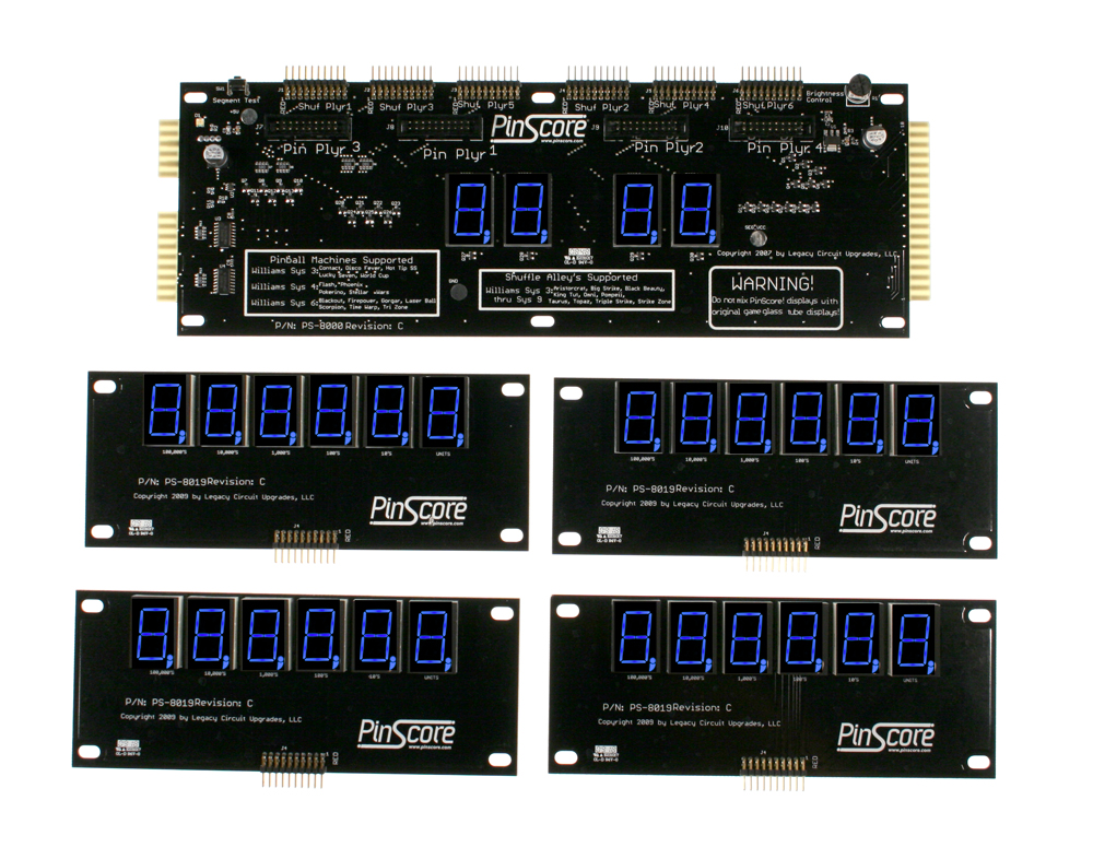 [DNU] PINSCORE Display Sys Wms 3/4/6 Blue [DISCONTINUED]