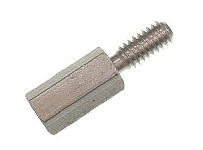 Standoff - .5" M-F 8-32 thread aluminum