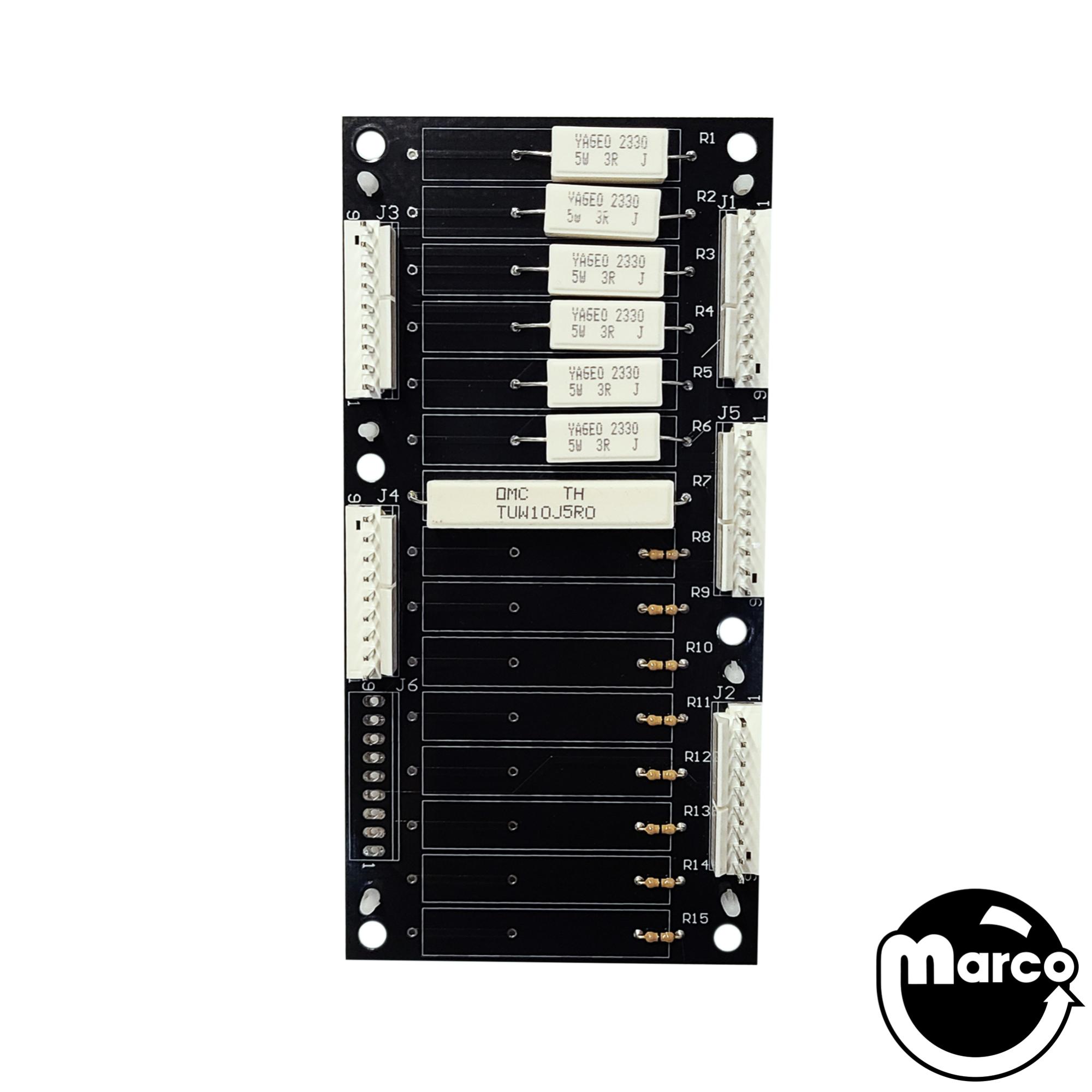 Pin-Tek Flash lamp resistor board for Space Station