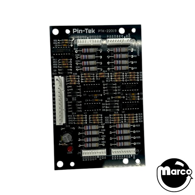 Opto driver board 16 switch WPC A-17223 A-16998