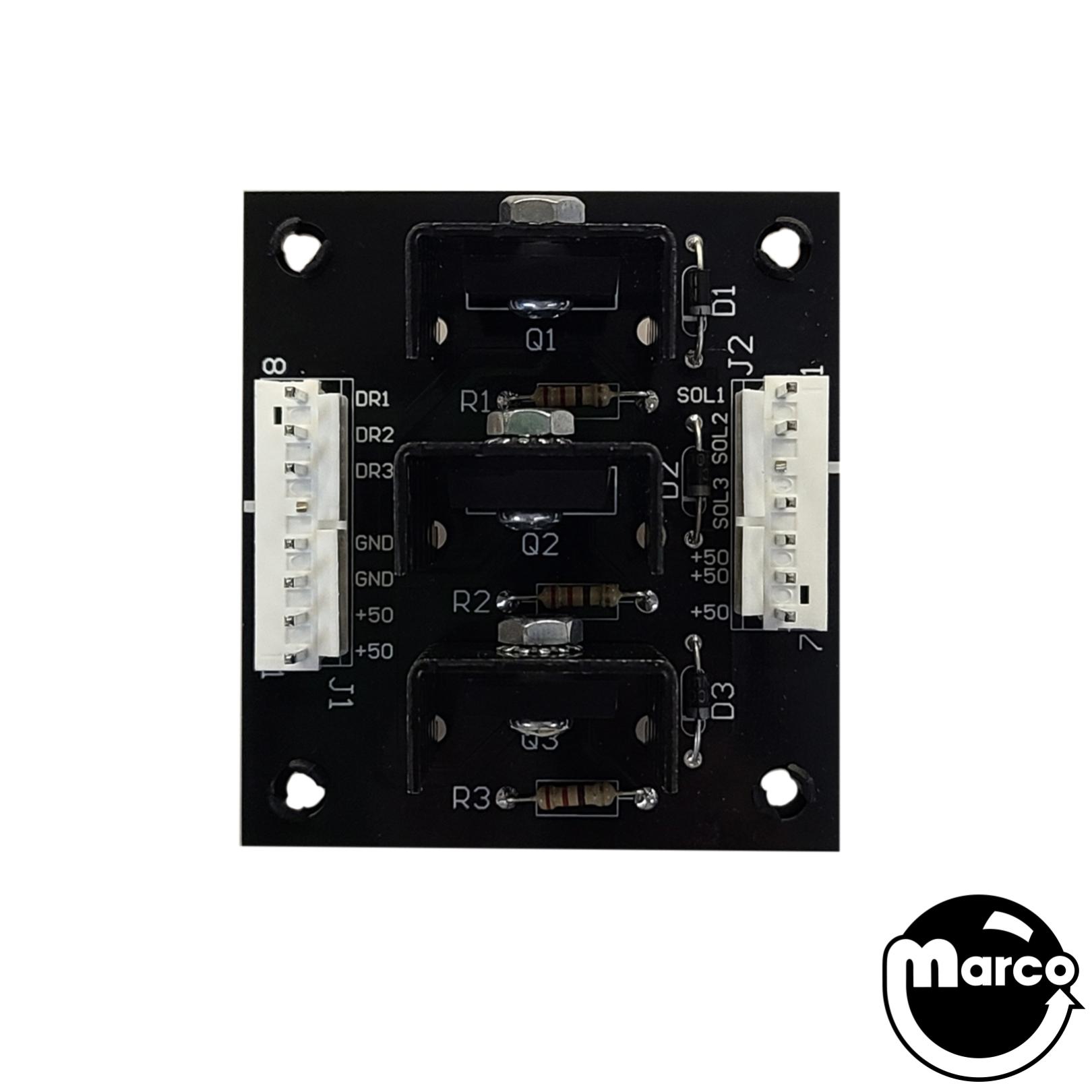 ADDAMS FAMILY (Bally) High current/power board 3 channel