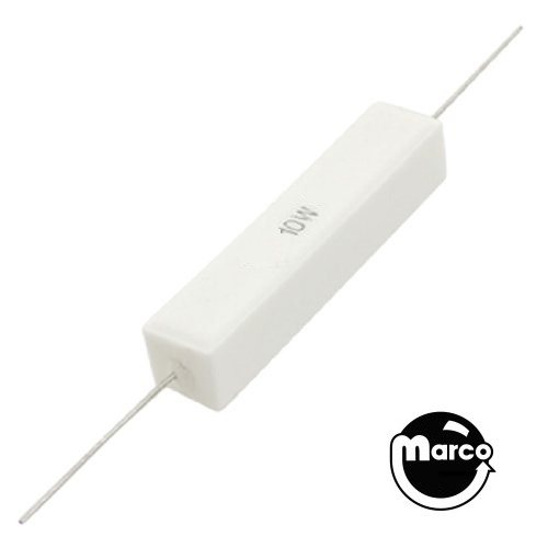 RESISTOR 10個入 RK12K1110A1Q0 R10W11 - Resistor - 11 ohm 10 watt - Marco Specialties Pinball Parts