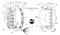 JOKERZ (Williams) Upper mini playfield
