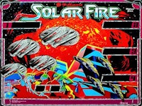 SOLAR FIRE (Williams) Backglass
