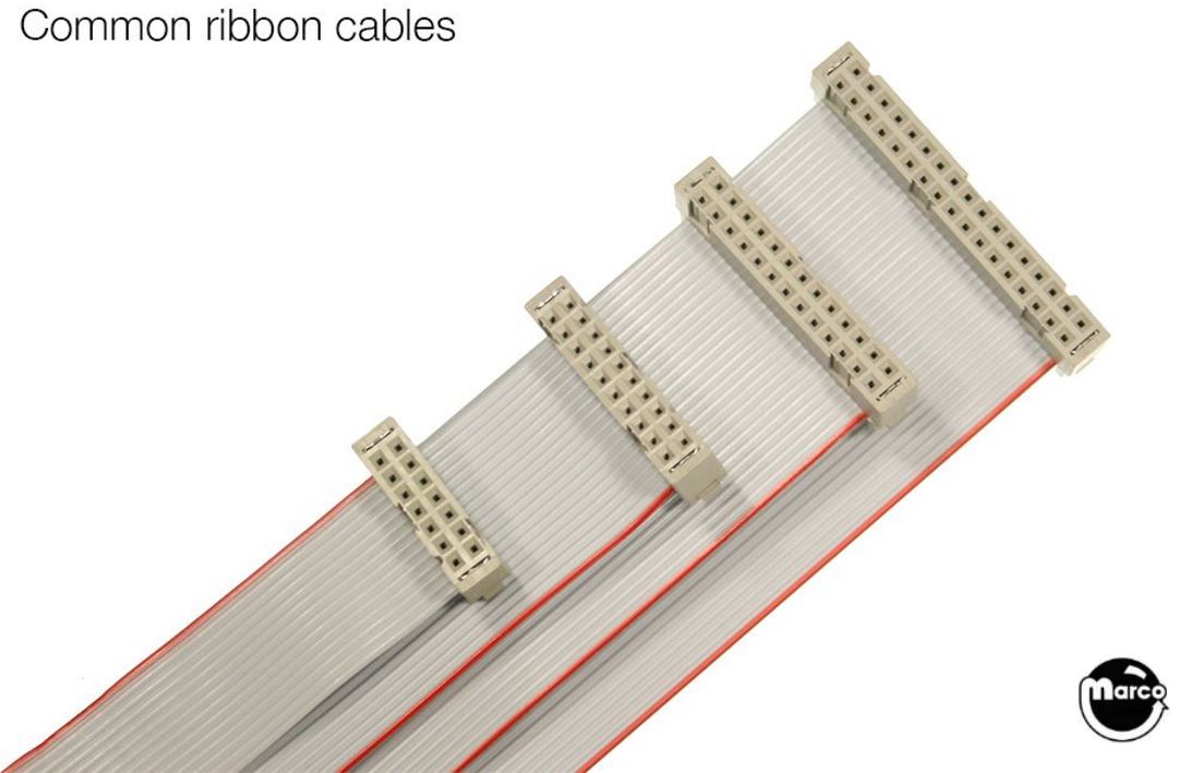 RC1366 - HOOK (Data East) Ribbon cable kit - Marco Specialties