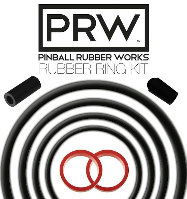 BLACK BELT (Bally) Rubber Ring Kit BLACK
