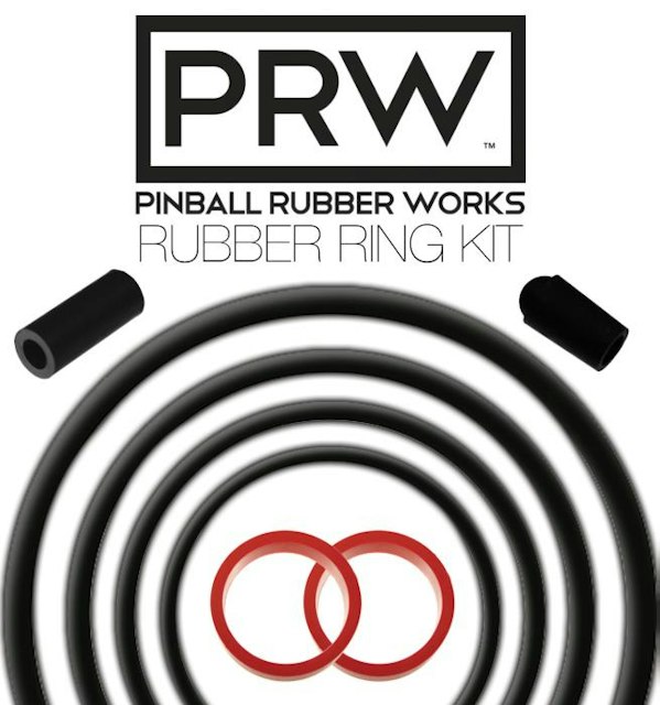 MEDUSA (Bally) Rubber Kit BLACK