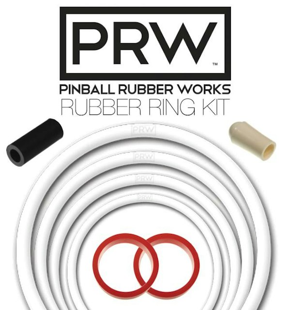 BATMAN 66 (Stern) Rubber Ring Kit WHITE