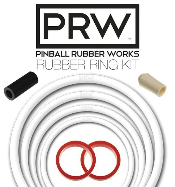 JURASSIC PARK (Stern) Rubber Ring Kit WHITE