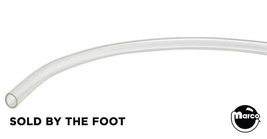 PVC tubing .166 inch diameter (4.2mm) / ft.