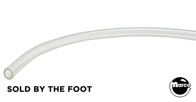 PVC tubing .166 inch diameter (4.2mm) / ft.