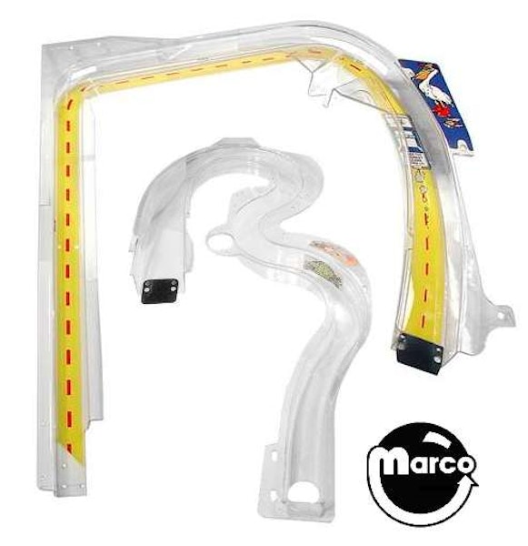 RS1557 - POLICE FORCE (Williams) Ramp set - Marco Specialties Pinball Parts