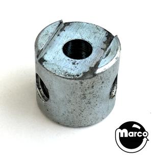 Reset spacer block Bally drop target collar