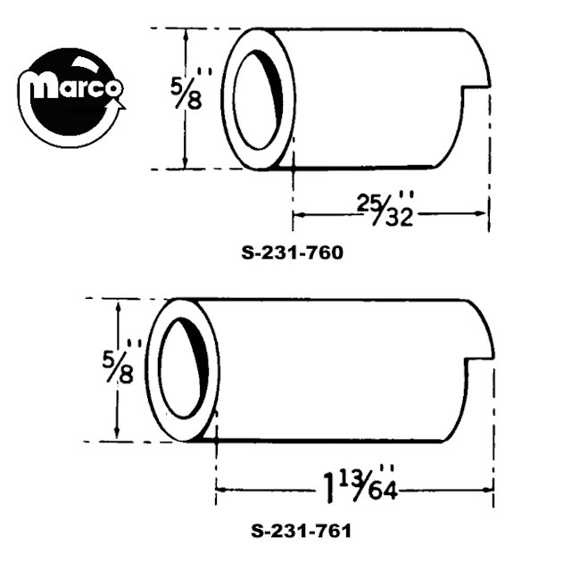 Score motor sleeve Bally 1-13/64 inch