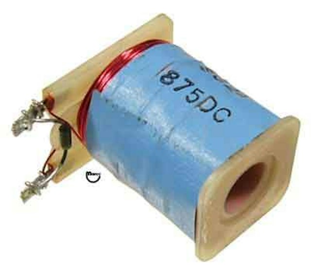 Coil - solenoid with diode